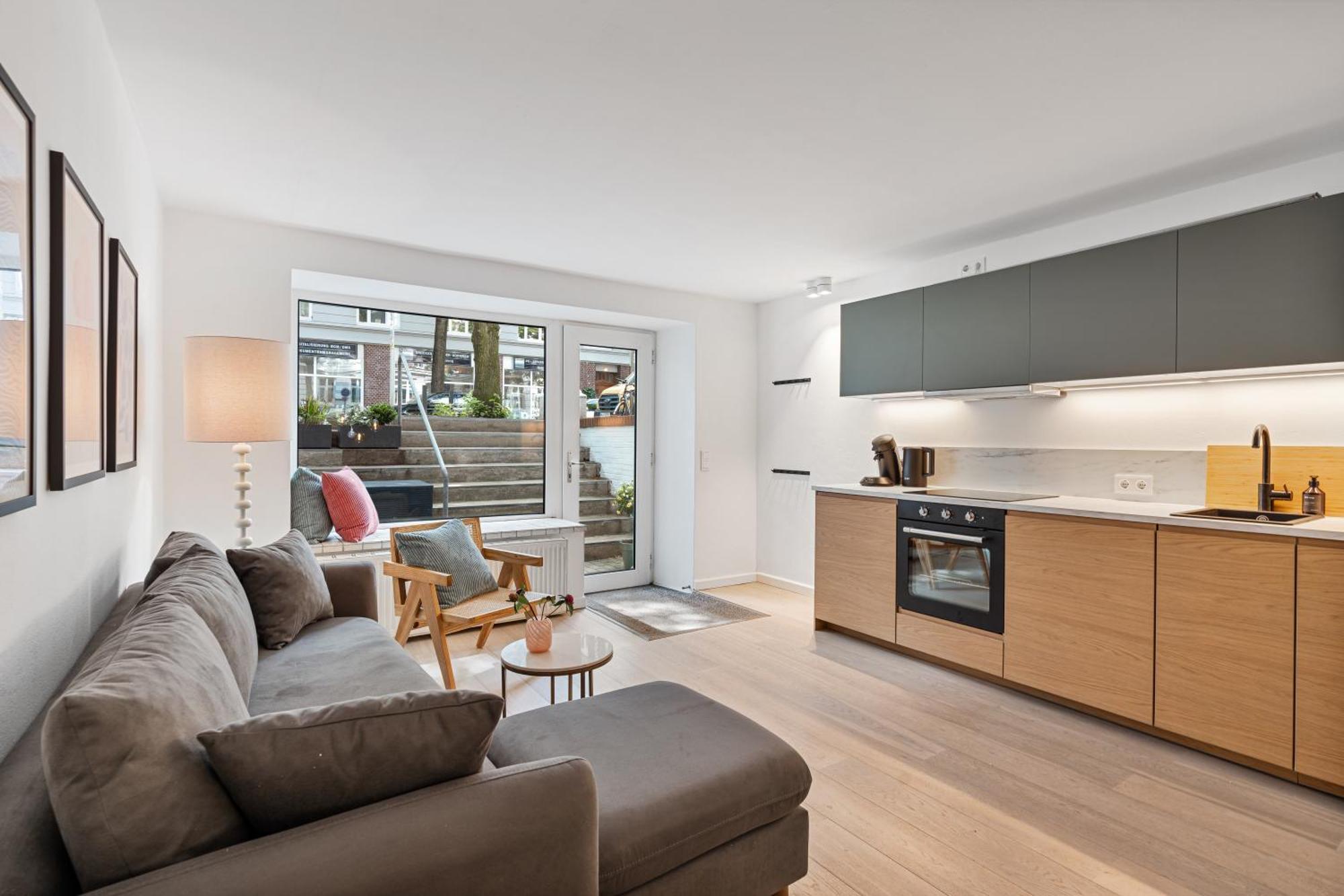 Nordic Nest Eimsbuettel Appartement Hamburg-Harburg Buitenkant foto